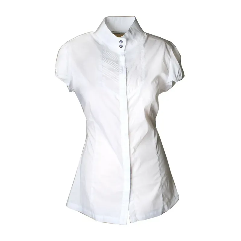 Horseware Ladies Short Sleeve Competition Shirt - White