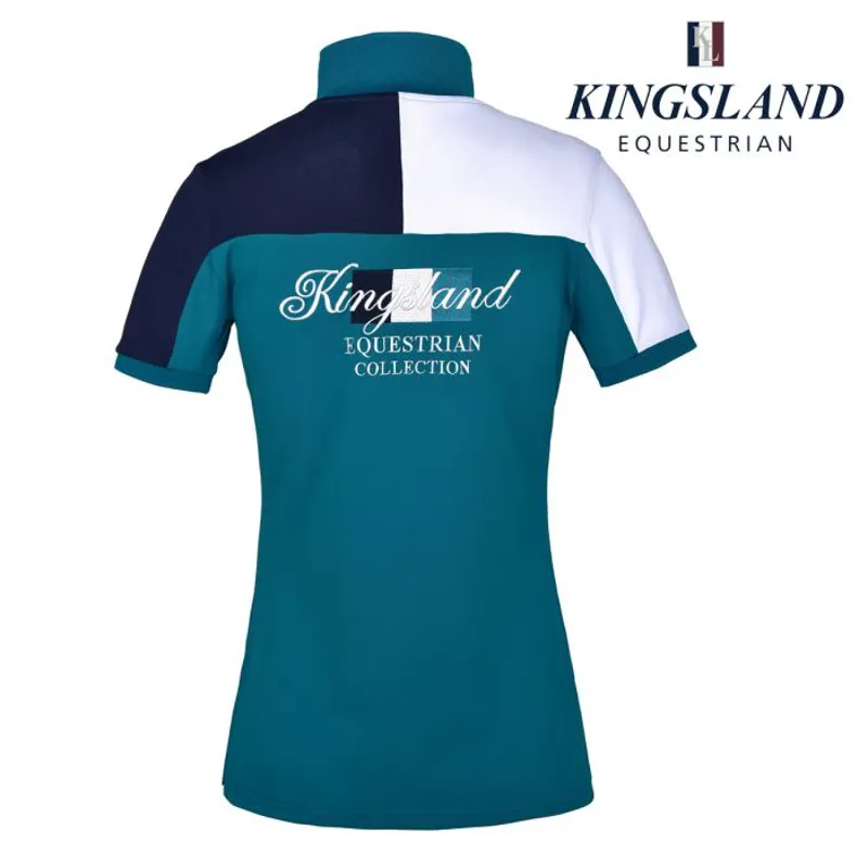 Kingsland KLJaney Polo Shirt - Blue Deep Lagoon-1
