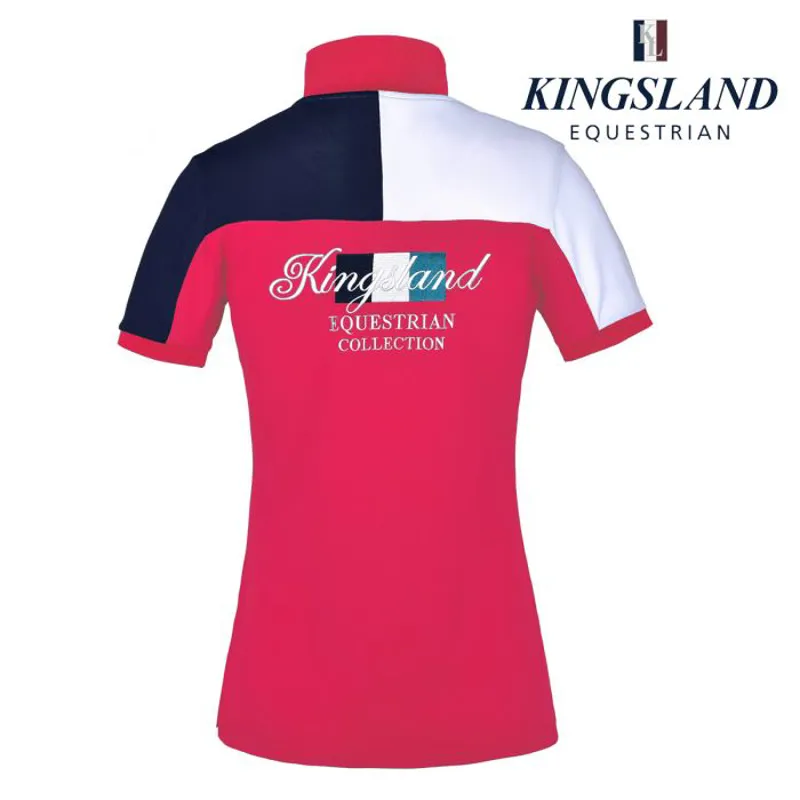 Kingsland KLJaney Polo Shirt - Red Geranium-1