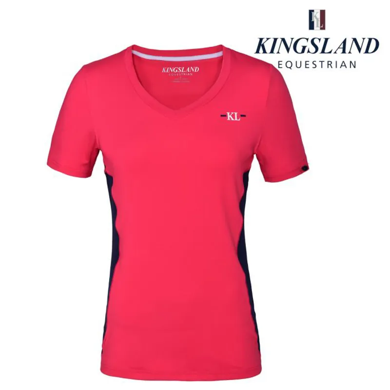 Kingsland KLjaslyn T-Shirt - Red Geranium