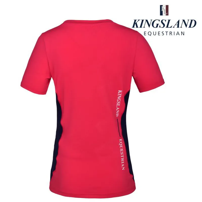 Kingsland KLjaslyn T-Shirt - Red Geranium-1