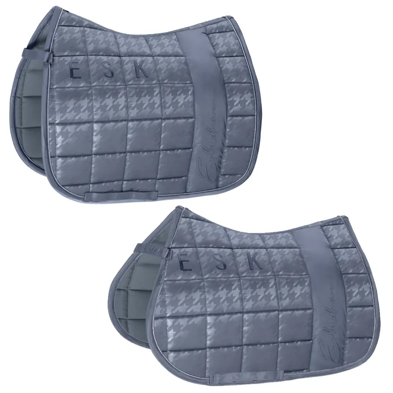 Eskadron Big Square Glossy Saddle Cloth Essence AW22 - Dove Blue