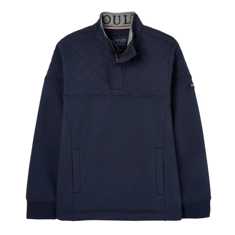Joules Darrington Quarter Zip Sweatshirt - French Navy