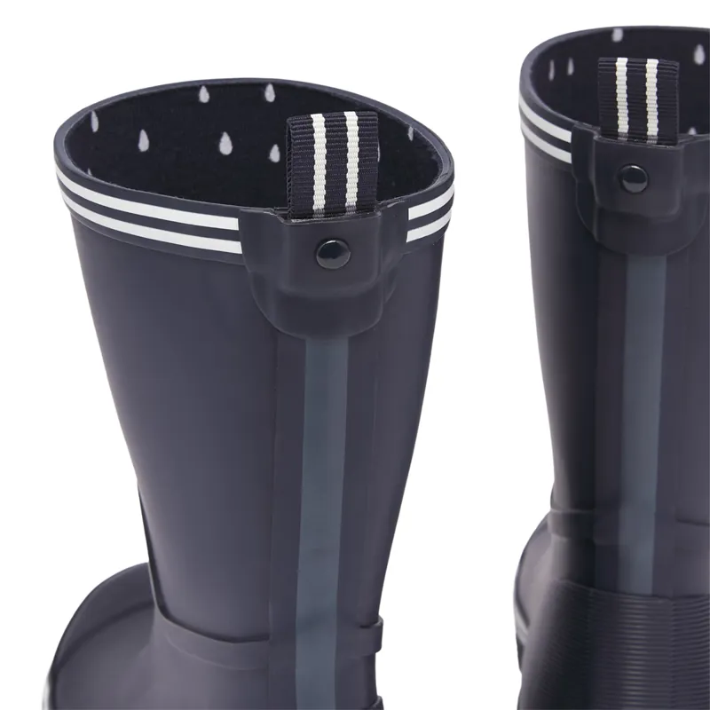 Joules Ladies Coastal Mid Height Wellies - French Navy-3