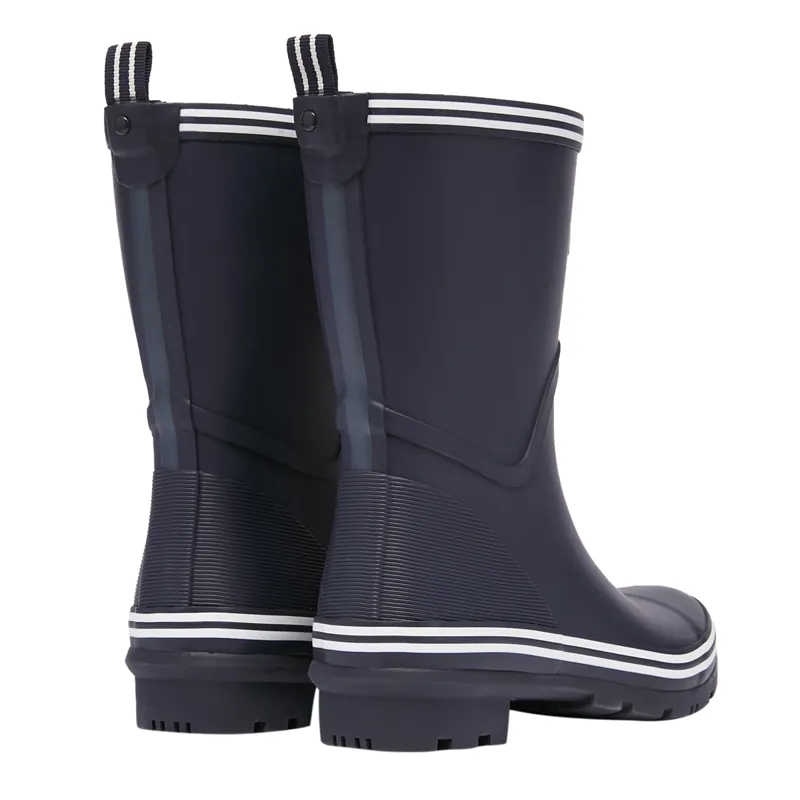 Joules Ladies Coastal Mid Height Wellies - French Navy-1