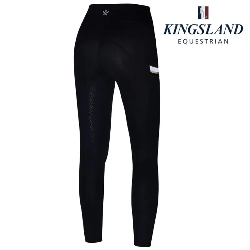 Kingsland KLkarina Full Grip Breeches - Black-1