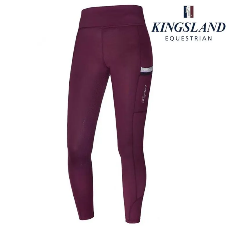 Kingsland KLkarina Full Grip Breeches - Red Fudge 