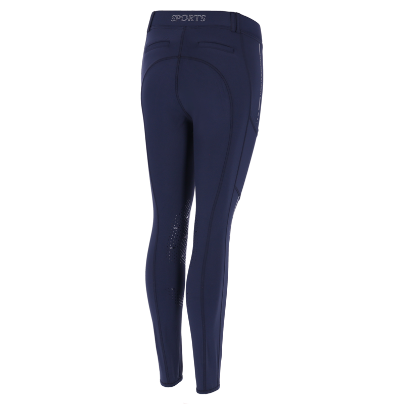 Schockemohle Ladies New Pocket KG Style Riding Tights - Night-1