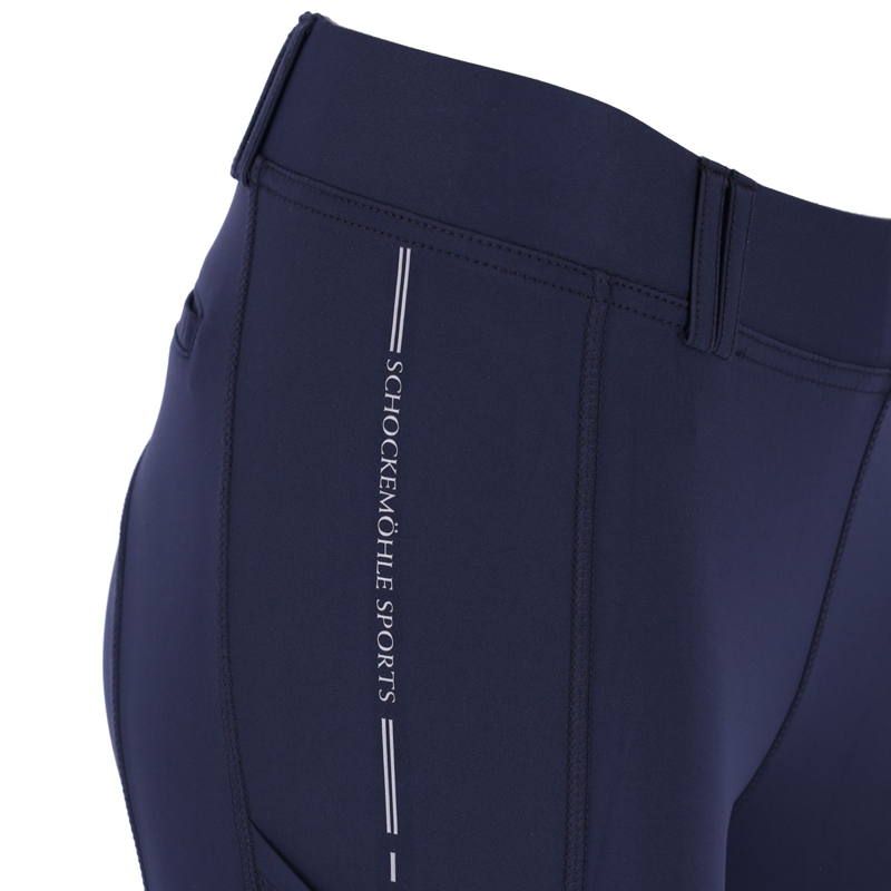 Schockemohle Ladies New Pocket KG Style Riding Tights - Night-3