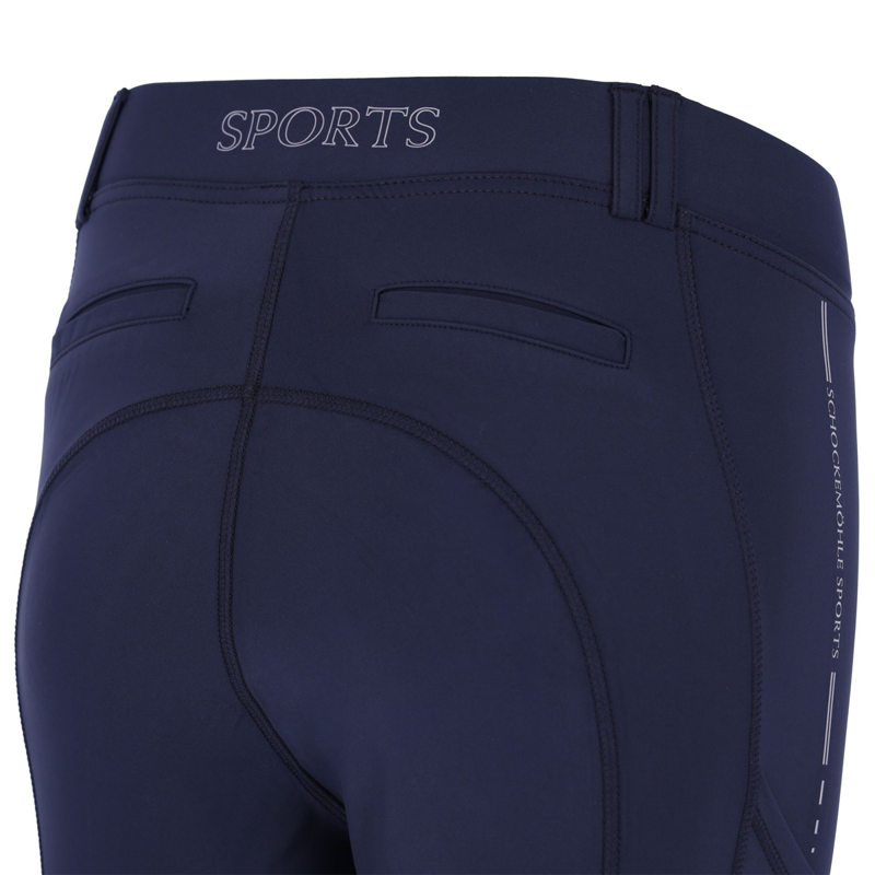 Schockemohle Ladies New Pocket KG Style Riding Tights - Night-2