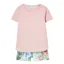 Joules Nightdale T-shirt and Short Set - Stripe Floral