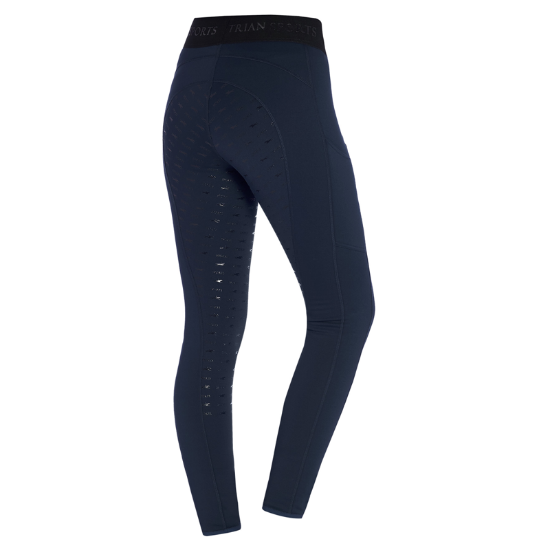 Schockemohle Sporty Winter Tights Style - Blue Nights-1
