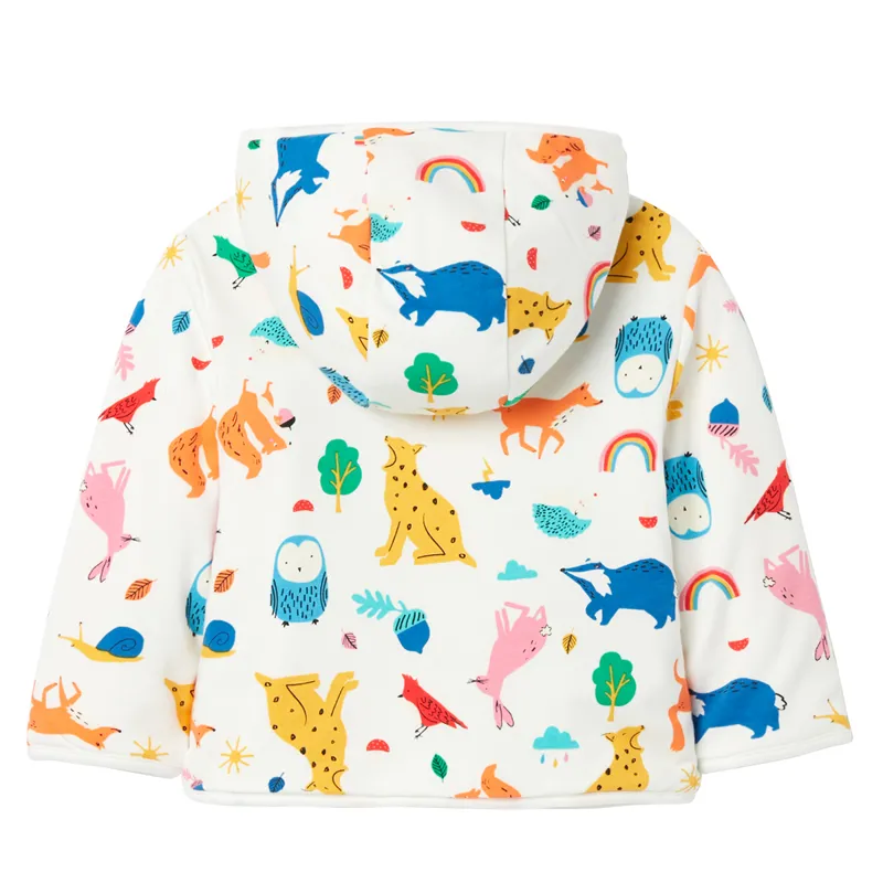 Joules Nursery Cosette Reversible Jacket - Wildling White-2