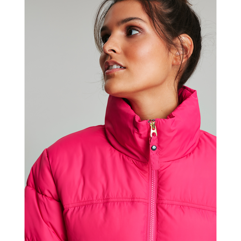 Joules Elberry Padded Jacket - Fusch Purple-5