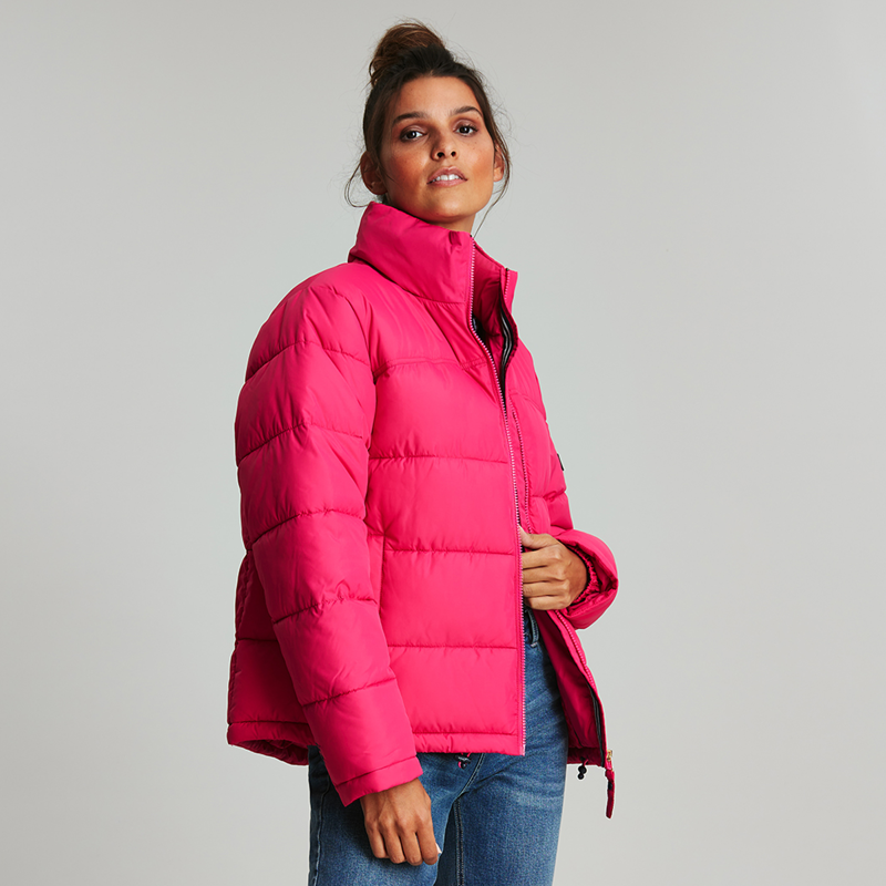 Joules Elberry Padded Jacket - Fusch Purple-1