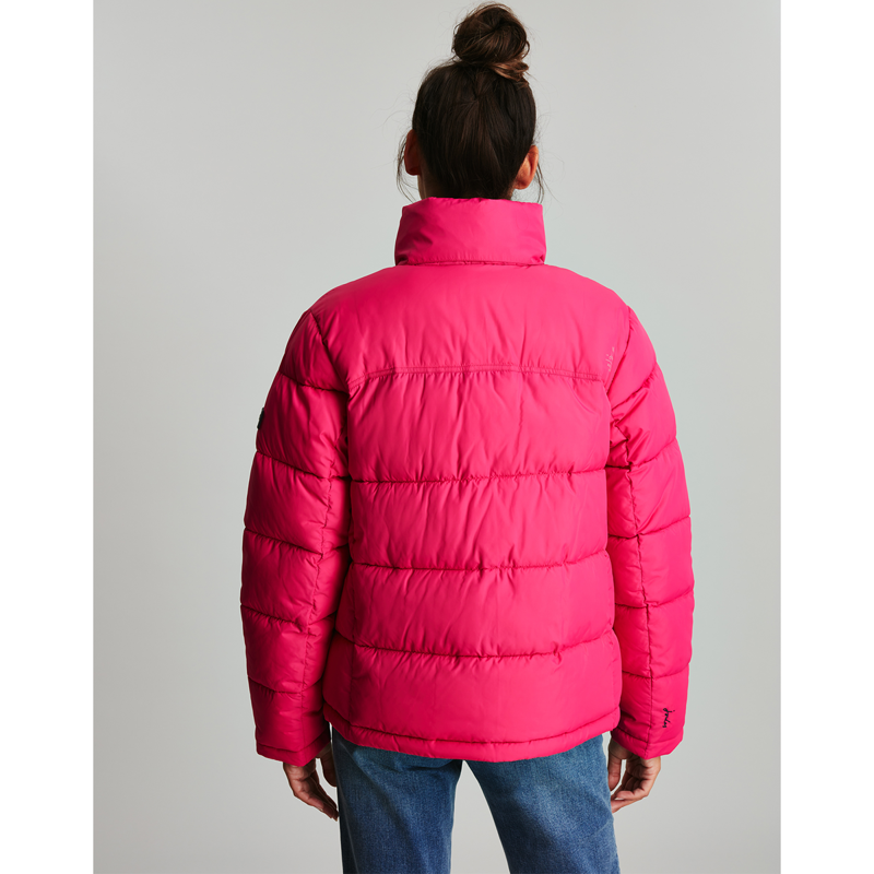 Joules Elberry Padded Jacket - Fusch Purple-3