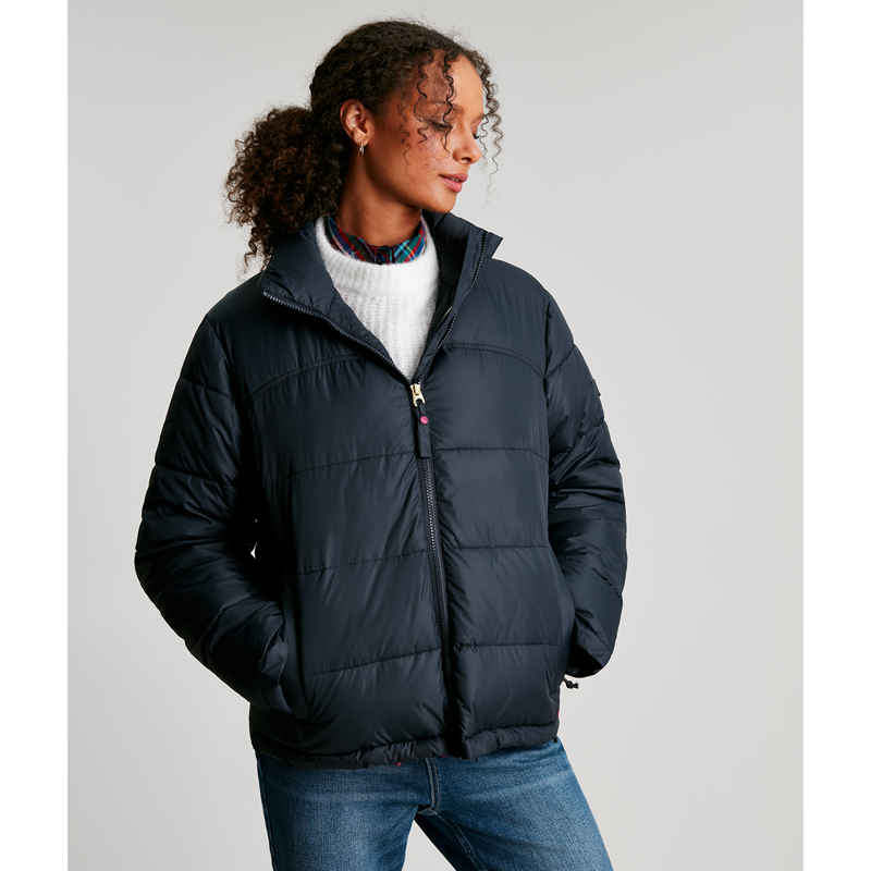 Joules Elberry Padded Jacket - Marine Navy-1