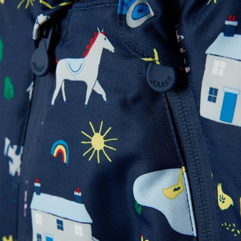 Joules Frostaway Waterproof Snowsuit - Farm Navy-3