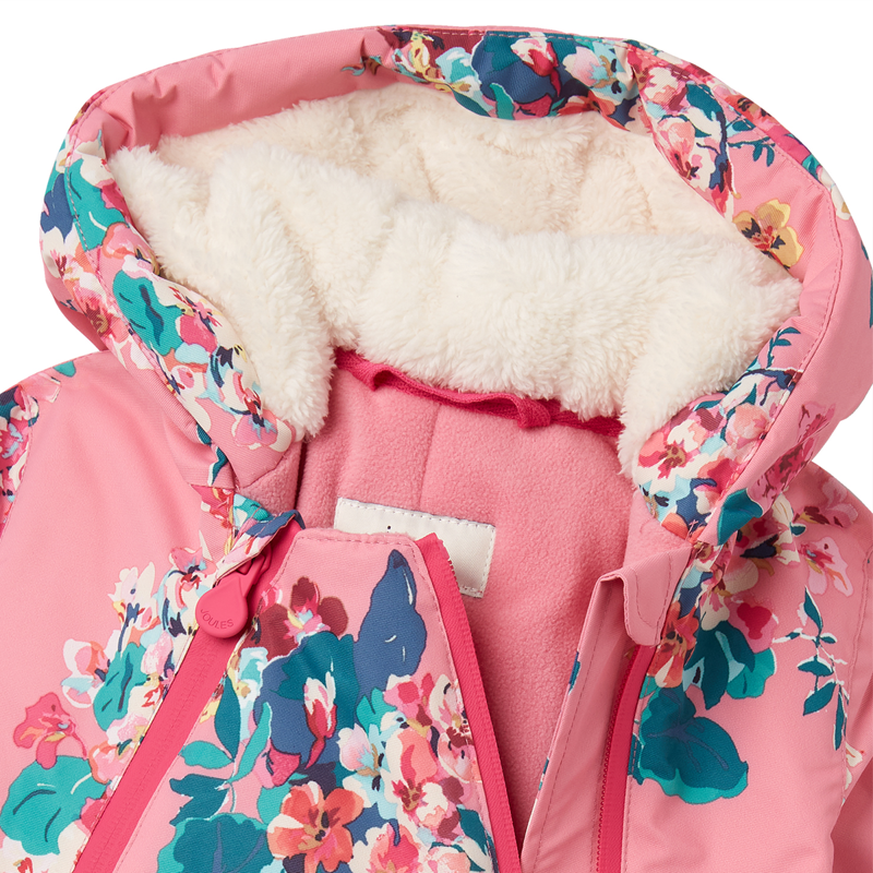 Joules Frostaway Waterproof Snowsuit - Chatsworth Pink-2