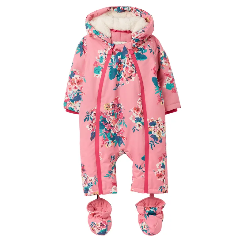 Joules Frostaway Waterproof Snowsuit - Chatsworth Pink
