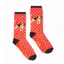 Joules Excellent Everyday Single Eco Vero Socks - Red Dog