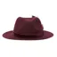 Joules Fedora Hat With Ribbon Detailing - Oxblood