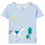 Joules Tate Artwork Short Sleeve T-Shirt - Horse Blue