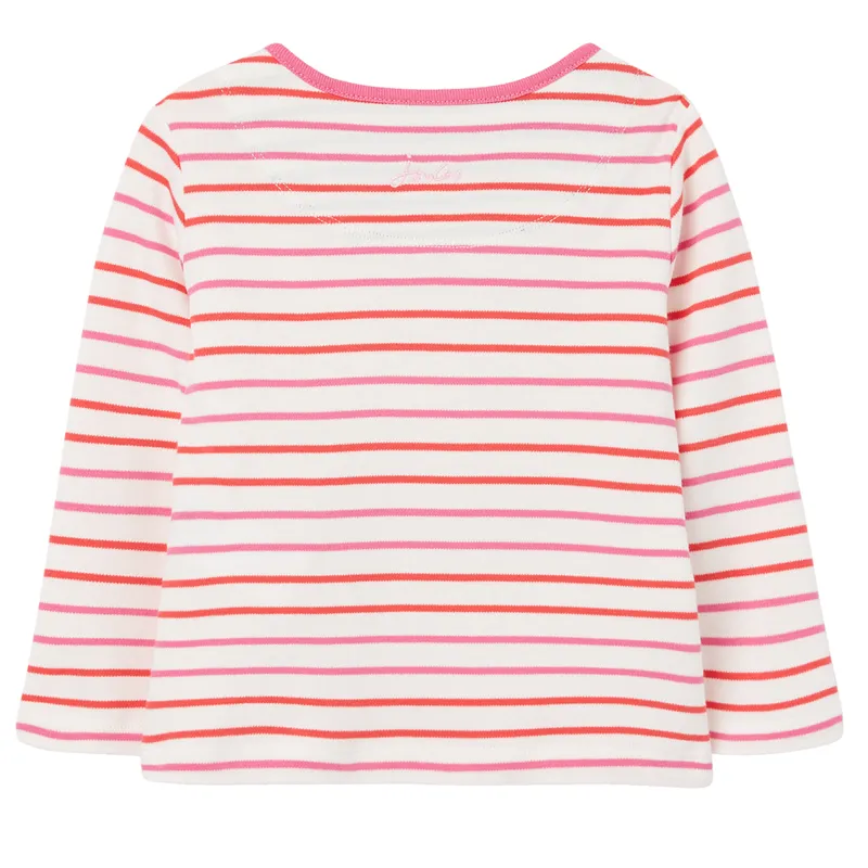 Joules Tate Artwork Long Sleeve T-Shirt - Animal Faces-1