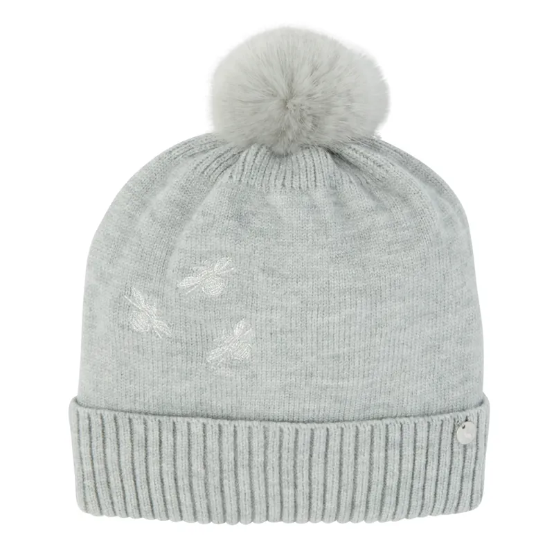 Joules Stafford Knit Hat - Grey Marl