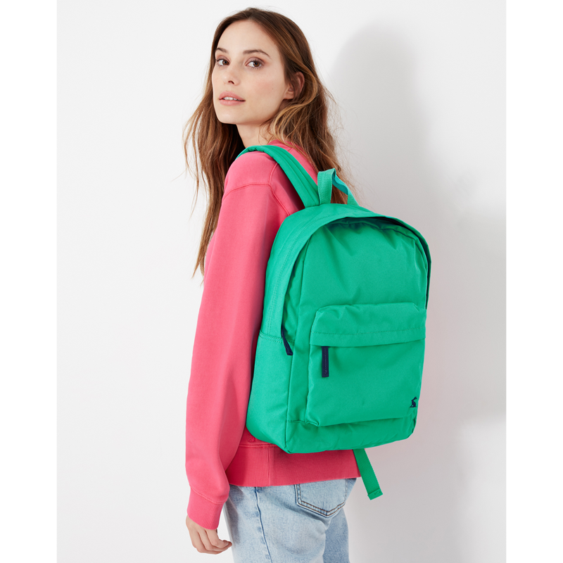 Joules Nevis Basic Rucksack - Green Bee Leopard-3