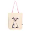 Joules Lulu Shopper Printed Tote Bag - Dog Glasses