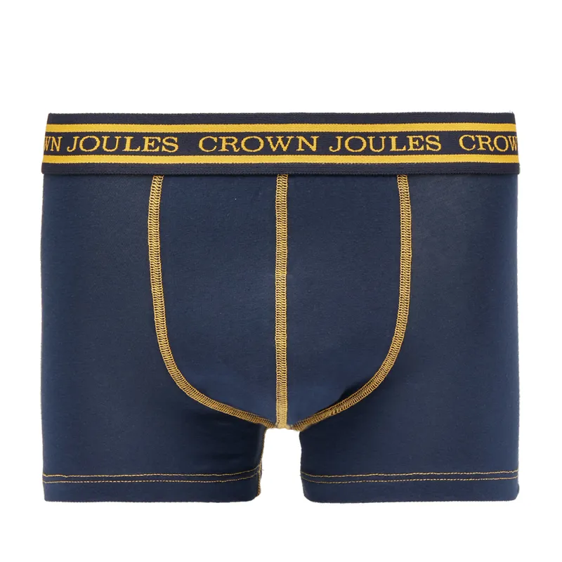 Joules Crown Joules Underwear 2 Pack - Hare French Navy Gold-2