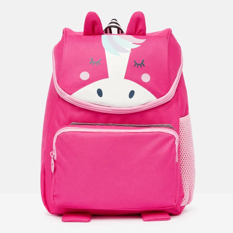 Joules Ranger Character Backpack - Pink Unicorn