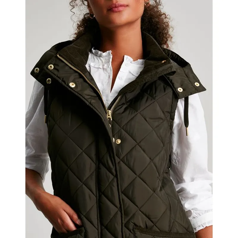 Joules Chatham Gilet - Heritage Green-4
