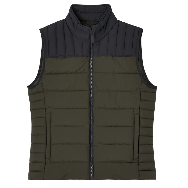 Joules Go To Padded Gilet - Heritage Green