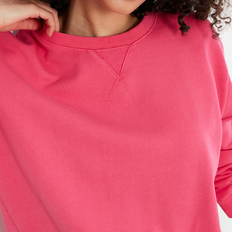 Joules Monique Garment Dyed Crew Neck Sweater - Fuschia Pink-3