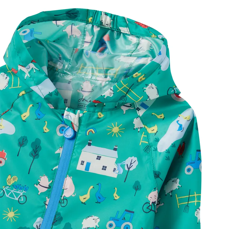 Joules Puddle Waterproof Suit - Farm Green-3