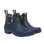 Joules Wellibob Short Height Printed Wellies - French Navy Bee