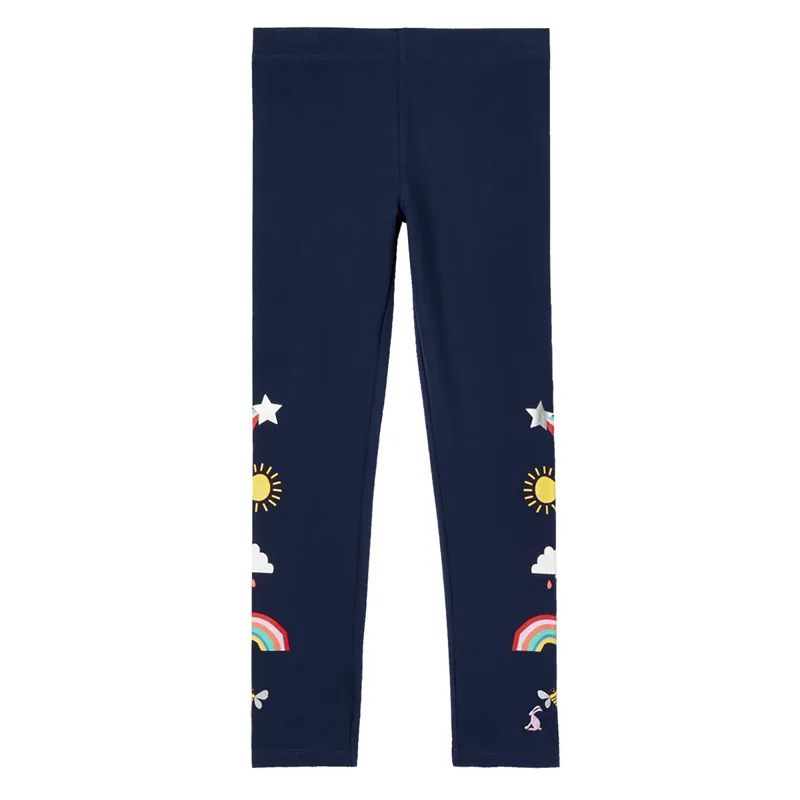 Joules Emilia Luxe Artwork Leggings - Navy Weather