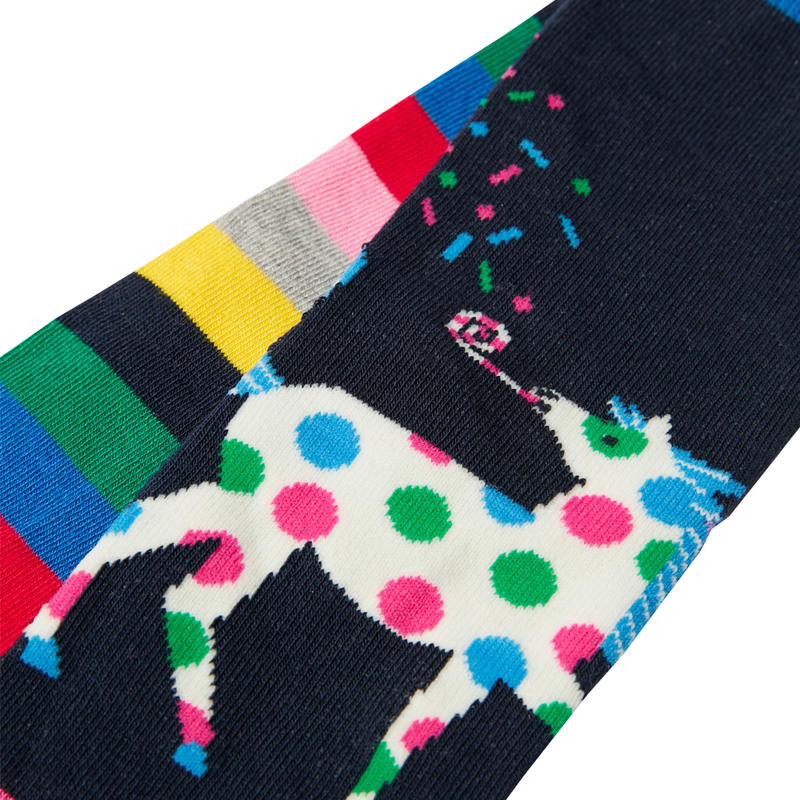 Joules Brill Bamboo 2 Pack Socks - Blue Gem-1