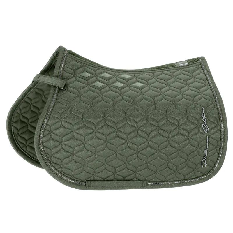 Eskadron Sparkle GP/Jump Saddle Cloth Platinum AW22 - Ash Green