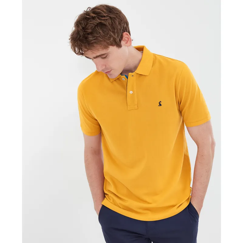 Joules Woody Polo Shirt - Yellow-1