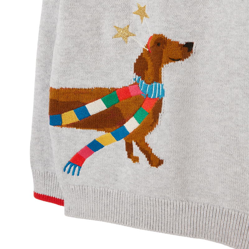 Joules Cracking Festive Jumper - Festive Dog-2