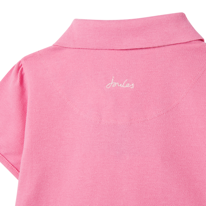Joules Moxie Polo Shirt - Pink Horse-3