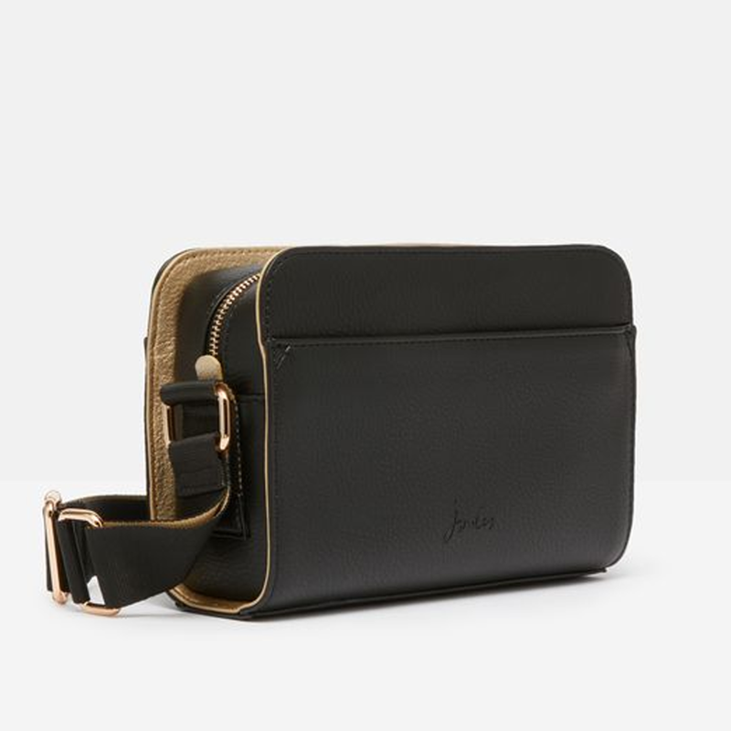 Joules Zia Pu Cross Body Camera Bag - True Black-1