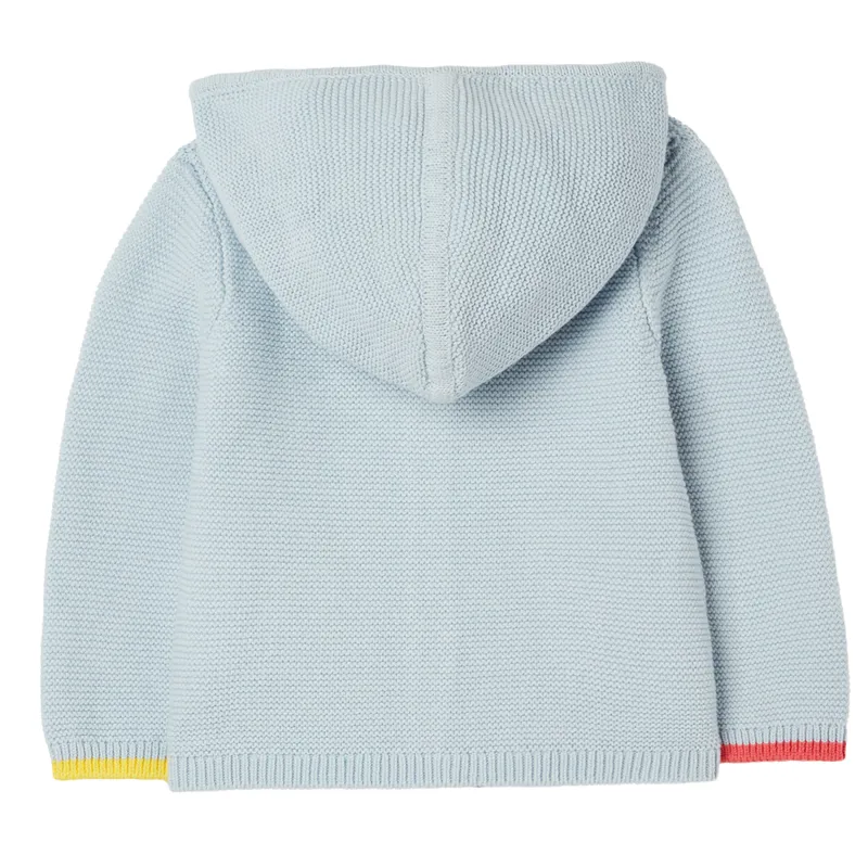 Joules Peter Rabbit Charmford Hooded Cardigan Blue Peter Rabbit