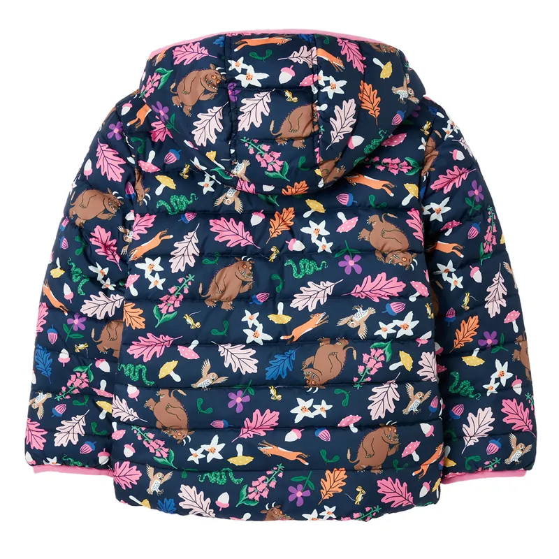Joules Gruffalo Switch It Reversible Padded Jacket - Gruffalo Blue-2
