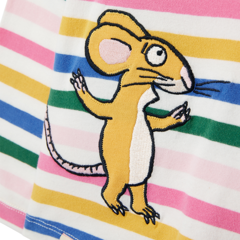 Joules Gruffalo Chomp Long Sleeve Artwork T-Shirt - Gruffalo Multi-3