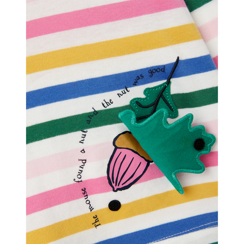 Joules Gruffalo Chomp Long Sleeve Artwork T-Shirt - Gruffalo Multi-2