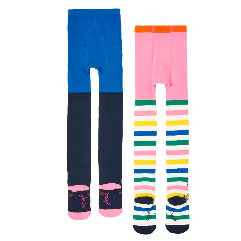 Joules Gruffalo Anikins 2 Pack Tights - Blue Gruffalo-1